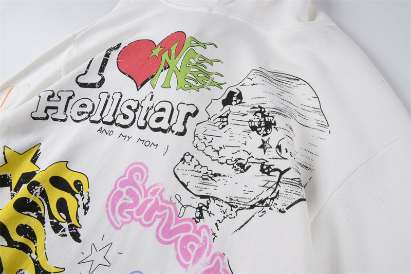 Hellstar Studios 2024 New Hoodie white